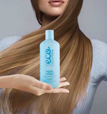 ECOFORIA Hair Euphoria Шампунь для волос Увлажняющий Aqua Moist 400мл
