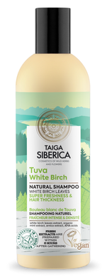 Taiga Siberica Освежающий шампунь для волос Супер свежесть и густота 270мл