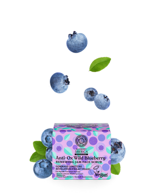 Blueberry Siberica Professional Оновлюючий джем-скраб для обличчя 50мл