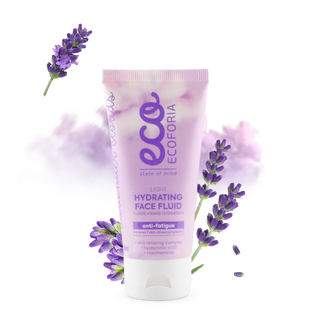 ECOFORIA Lavender Clouds Флюид для лица Легкий увлажняющий 50мл