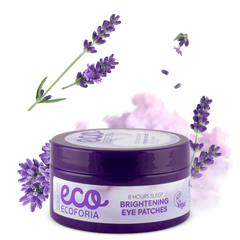 ECOFORIA Lavender Clouds Патчі для очей Освітлюючі на 8 годин сну 60шт